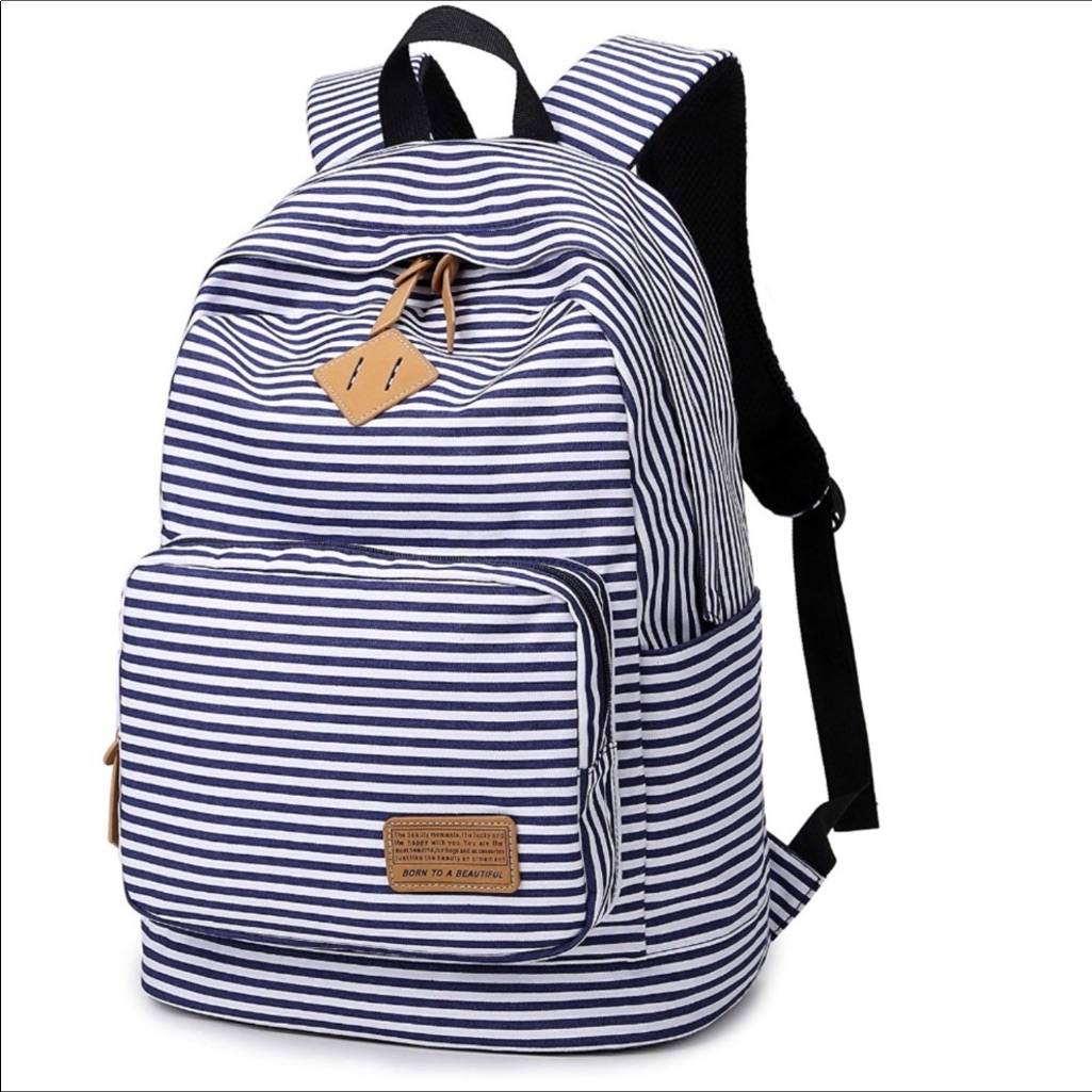 Stripe Backpack